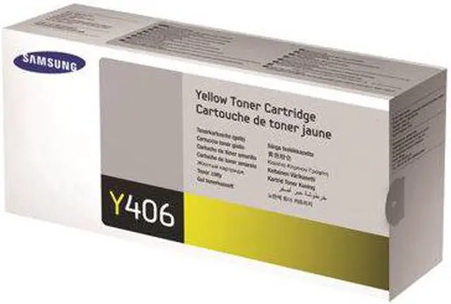 Alt view image 2 of 9 - Samsung CLT-Y406S Yellow Toner Cartridge