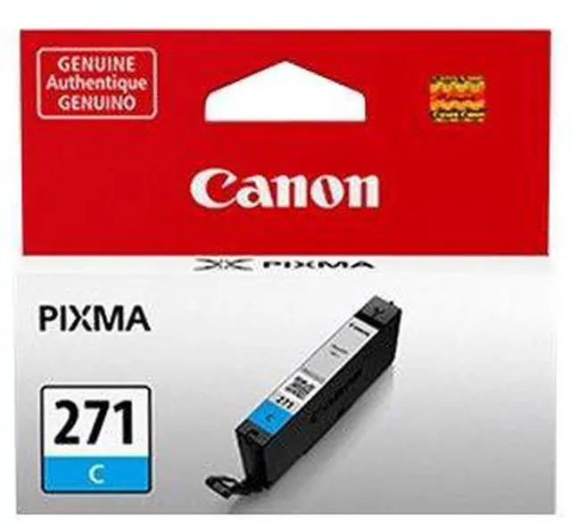 Alt view image 2 of 7 - Canon 0391C001 Canon CLI-271C Ink Cartridge - Cyan - Inkjet - 311 Page