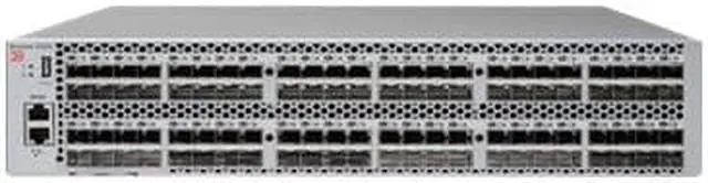 Main image of Brocade 6520 - Switch - managed - 48 x Fibre Channel SFP+ - rack-mountable - with 48x 16 Gbps SWL SFP+ transceiver
