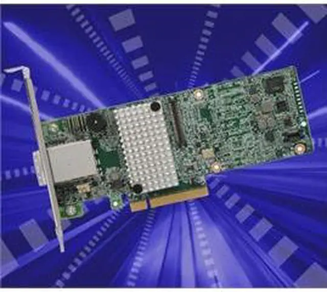 Main image of LSI Logic Controller Card 05-25528-04 MegaRAID 9380-8e Single 8Port SATA/SAS PCI-Express 12Gb/s Low Profile Brown Box
