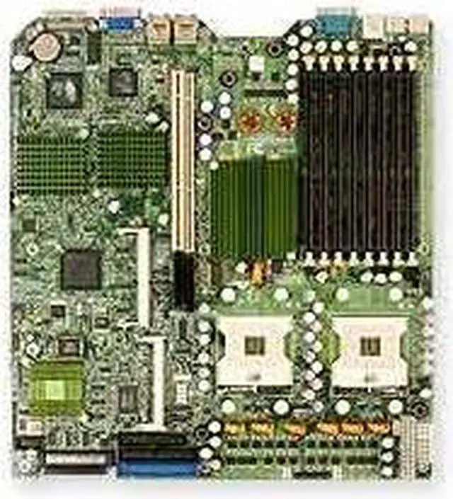 Main image of Supermicro MBD-X6DHR-8GS-B Supermicro X6DHR-8GS Server Motherboard - Intel Chipset - Socket PGA-604-Extended ATX - 2 x Processor Support - 16 GB DDR2 SDRAM Maximum RAM - 400 MHz) Memory - Bulk Pack - OEM