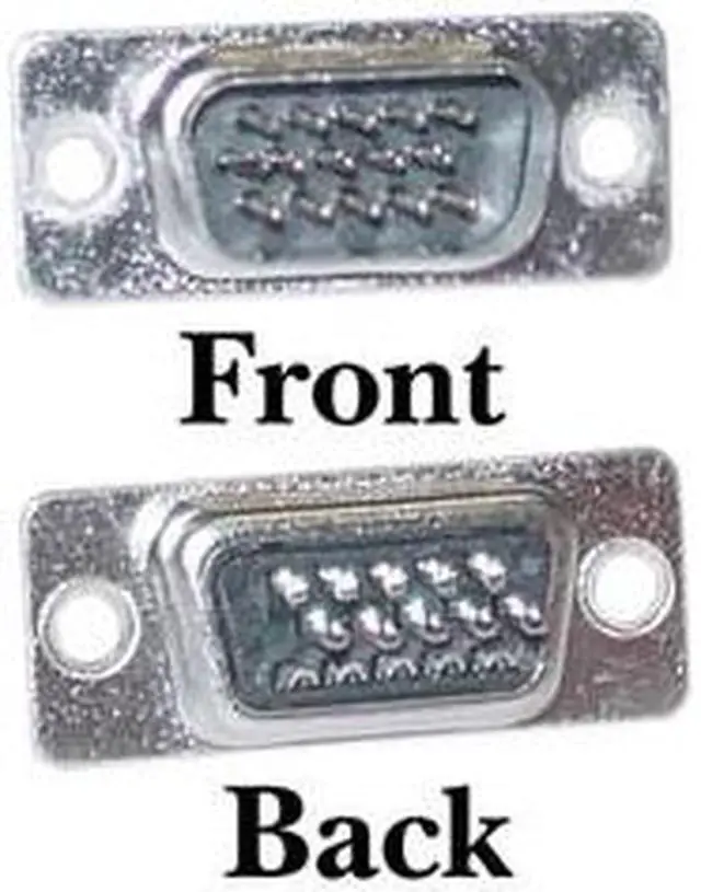 Alt view image 2 of 4 - Cable Wholesale HD15 (VGA) Male Solder Type Connector, 15C