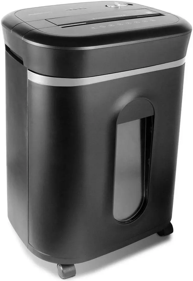 Alt view image 2 of 5 - Aurora AU1800XA Anti-Jam 18-Sheet Crosscut Paper/ CD and Credit Card Shredder/ 6-gallon pullout basket 30 Minutes Continuous Run Time