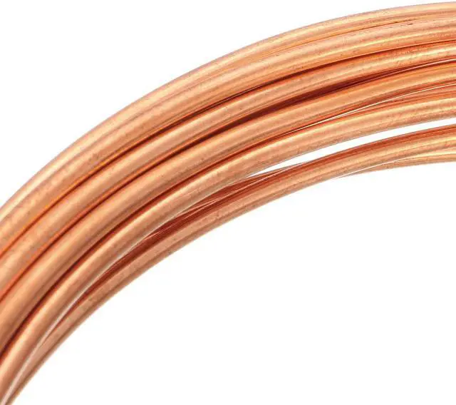 Alt view image 3 of 4 - Refrigeration Tubing, 7/64" OD x 1/16" ID x 9.8 Ft Soft Coil Copper Tubing