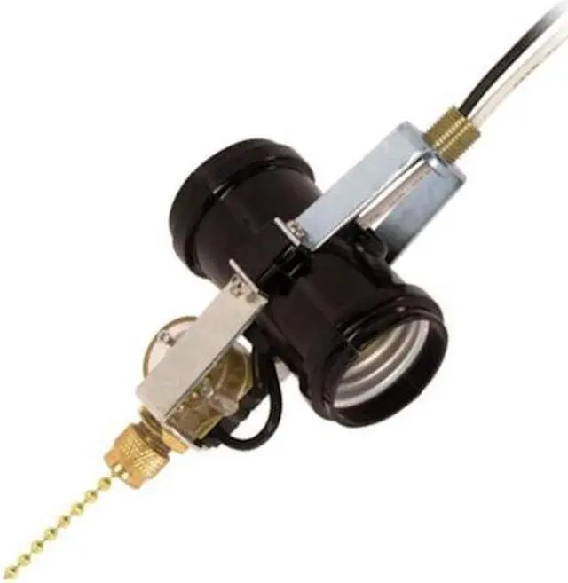 Alt view image 2 of 2 - Satco, 90/415, Incandescent Twin Socket/Pull Chain