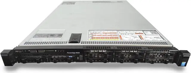 Main image of Dell PowerEdge R630 8x SATA, 2x E5-2650 v4 2.2GHz 12-Core CPUs, 128GB DDR4 RAM, 4x Trays, Rails, Bezel
