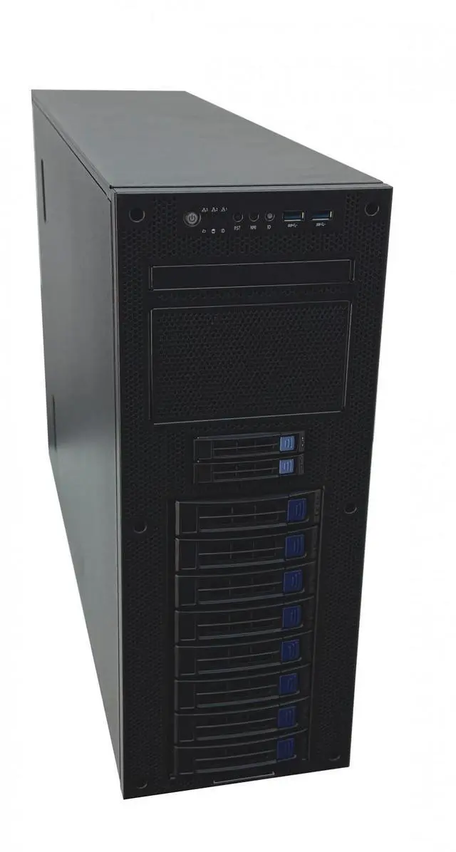 Main image of Tyan Thunder HX FT65TB5642 B5642F65TV8E2H-2T-N 8x LFF and 2x NVMe u.2, Xeon Silver 4310 2.10GHz 12-Core CPU, 128GB 2933MHz Memory, 8x Trays, 2x 8TB NVMe, 2x 10GbE BaseT RJ45