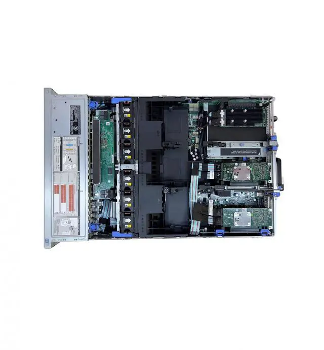 Alt view image 3 of 3 - Dell VxRail P570F 4x NVMe, 2x Xeon Gold 6146 3.2GHz 12-Core CPU, 128GB  Memory, PERC H740p, 2x 480GB SSD, 4x 15.36TB NVMe SSD, 2x 10GbE SFP+, Tesla T4, Rails