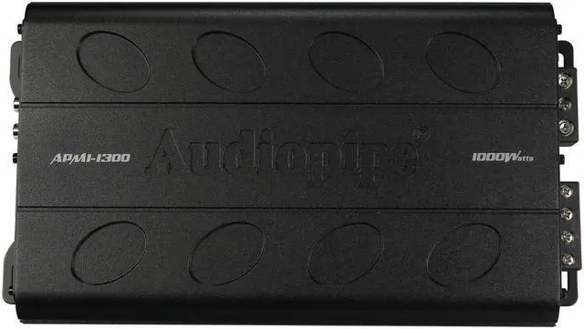 Alt view image 2 of 17 - Audiopipe APMI-1300 Car Amplifier - 1024 W RMS - 1 Channel - Class D