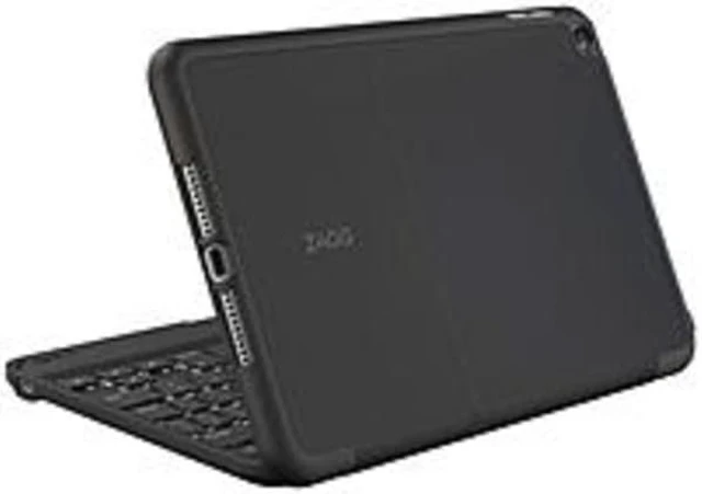 Alt view image 2 of 2 - ZAGG IM4ZFK-BB0 Apple iPad mini 4 Folio Case with Wireless Keyboard - Black