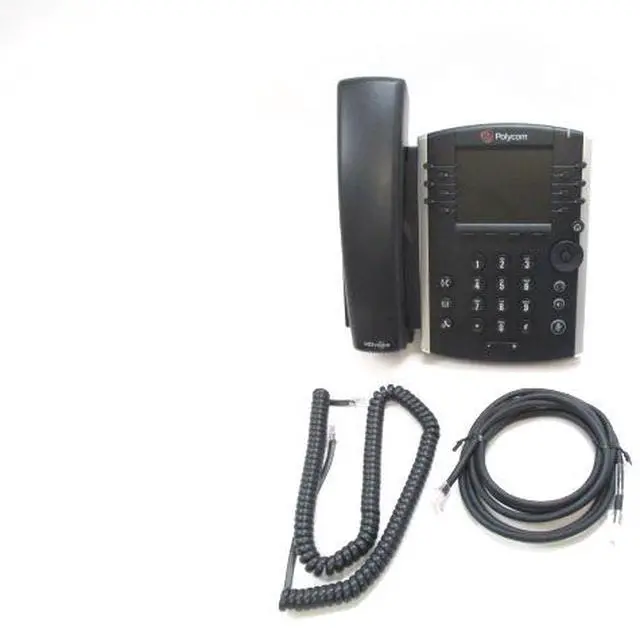 Alt view image 2 of 6 - Polycom VVX 410 Business Media Phone (2200-46162-025)