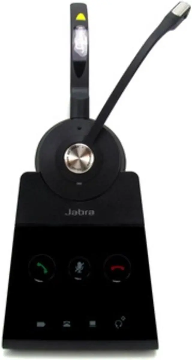 Alt view image 3 of 4 - Jabra Engage 65 Stereo Headset - Stereo - Wireless - DECT - 492.1 ft - 40 Hz - 16 kHz - Over-the-head - Binaural - Electret, Condenser, Uni-directional, MEMS Technology Microphone