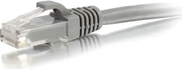 Alt view image 3 of 3 - C2G 00661CTG 7 ft. Cat 6A Gray SNAGLESS UNSHIELDED (UTP) NETWORK PATCH CABLE