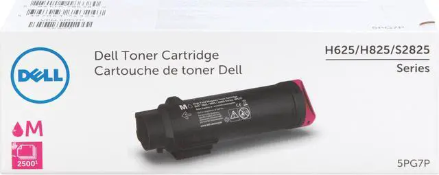 Alt view image 8 of 9 - Dell 5pg7p High-Yield Toner, 2,500 Page-Yield, Magenta 5PG7P