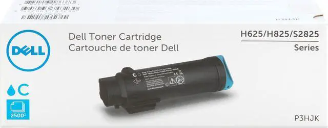Alt view image 4 of 8 - DELL PRINTER ACCESSORIES P3HJK CYAN TONER CARTRIDGE 2.5K HICAP