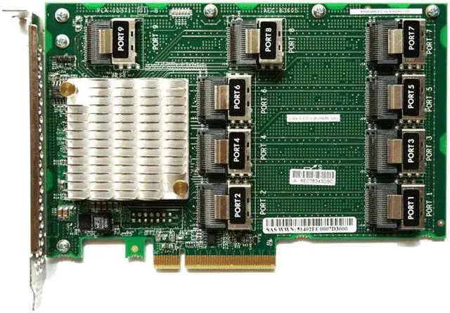 Alt view image 8 of 8 - HP 761879-001 Smart Array 12Gb Pcie 3 X8 Sas Expander Card With Cables