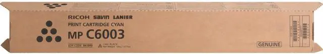 Alt view image 5 of 5 - Ricoh 841849 Black Toner Cartridge for MP C60003 yield 33000 in Retail Packaging