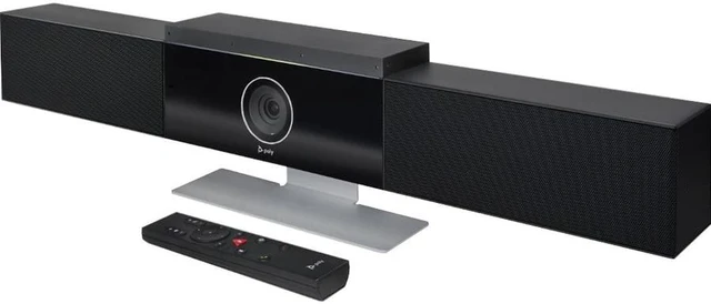 Main image of Polycom Studio Video Conferencing Camera and Speaker Unit - 3840 x 2160 Video - 5x Digital Zoom - Microphone - Wireless LAN