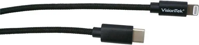 Alt view image 2 of 6 - Vistiontek USB-C To Lightning 2M Black