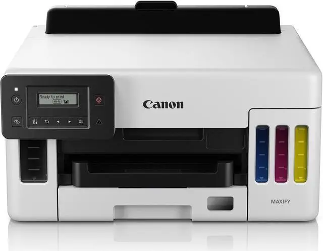 Alt view image 6 of 20 - Canon MAXIFY GX5020 Wireless MegaTank Small Office Inkjet Printer #5550C002