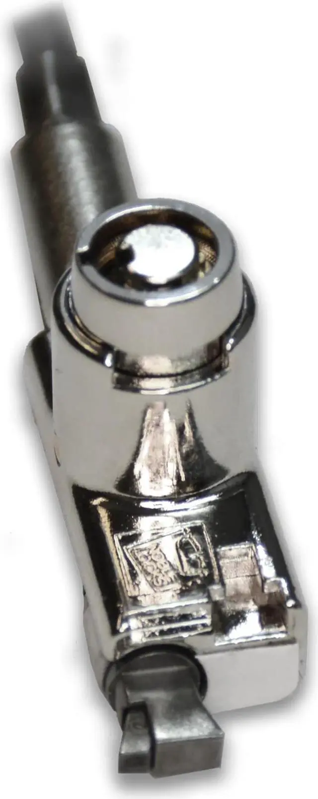 Alt view image 3 of 4 - Noble Locks TZ03T Ultra-Compact Wedge(tm)lock With Barrel Key and Peripheral Cab