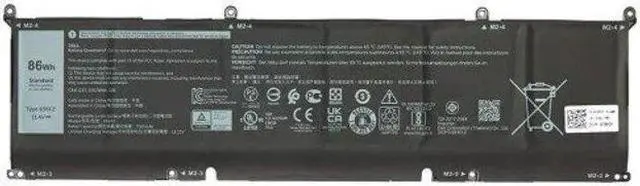 Main image of Dell 70N2F Replacement Laptop Battery for Select Alienware - 86 Watt-Hour - 7167 mAh - 11.4 Volts - 6-Cell - Lithium-Ion - Black