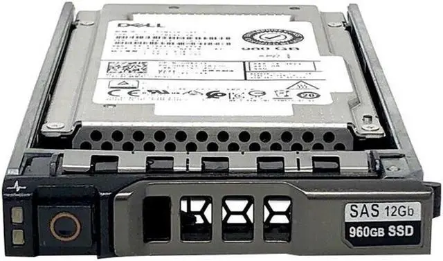 Main image of Dell WMWKG 512e Hot Swap Solid State Drive - 960 GB - 2.5 Inches - Fips Self-encrypting - Mixed Use Endurance - SAS - 12 Gbps