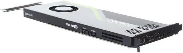 Main image of Dell MM631 Nvidia Quadro RTX 4000 8GB Graphics Card - GDDR6 - PCI Express x16 3.0 - 3x DisplayPort 1.4 - USB-C - Single Slot