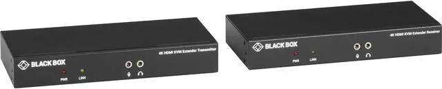 Alt view image 9 of 10 - Black Box KVX Video Extender Transmitter-Receiver
