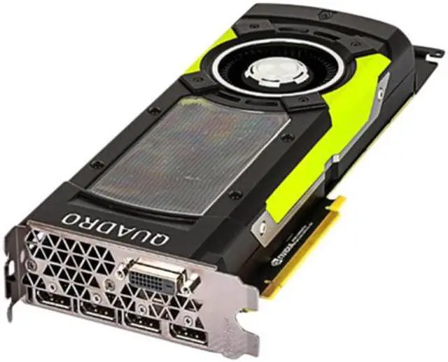 Alt view image 2 of 2 - Dell nVIDIA Quadro P6000 24GB GDDR5X 4xDP DVI PCIe x16 900-5G611-0100-000 GJPV7