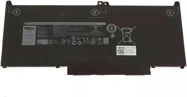 Main image of Dell Latitude 5300 7300 7400 OEM Original Latitude 4-Cell 60Wh Battery MXV9V