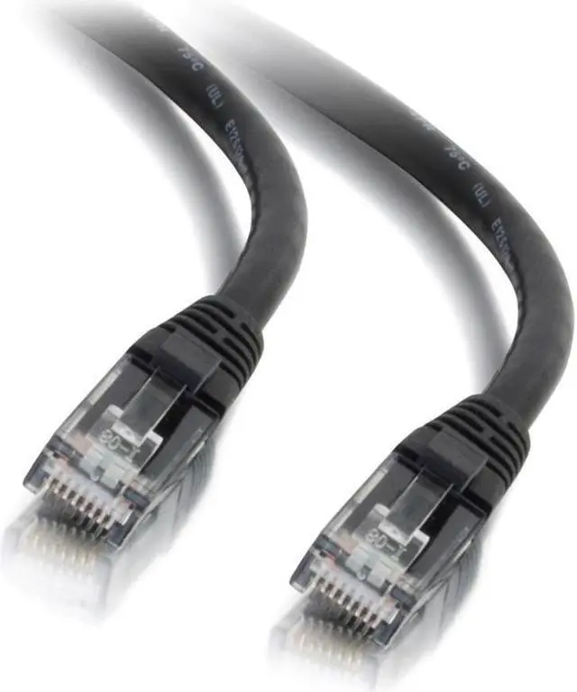 Alt view image 6 of 6 - C2G 03981 2FT CAT6 SNAGLESS UNSHIELDED (UTP) ETHERNET NETWORK PATCH CABLE - BLACK