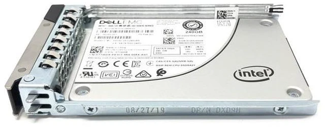 Alt view image 2 of 3 - Dell T1WH8 240GB Sata-6gbps Mixed-Use TLC 2.5" DC S4610 SSD