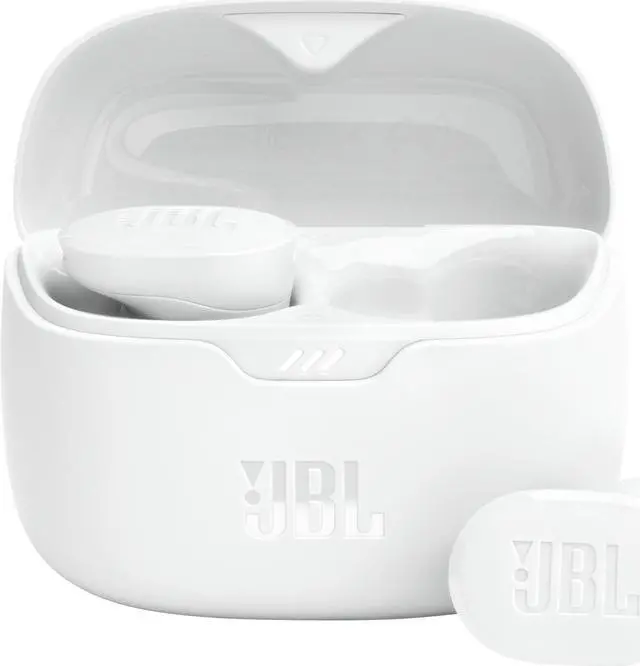 Alt view image 8 of 15 - JBL TBUDSWHT Tune Buds True Wireless Noise Cancelling Earbuds - White