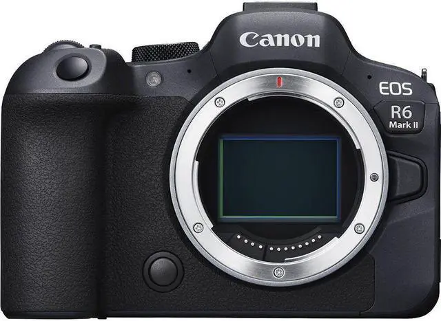 Main image of Canon 5666C002 EOS R6 Mark II Mirrorless Camera (Body Only) - Built-In Microphone Type - HDMI Output - 3.0-inch Display - Black