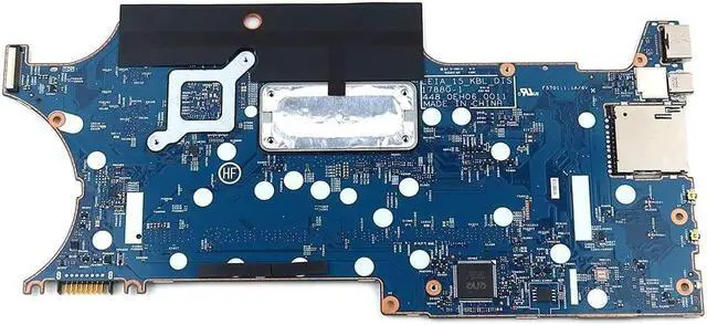 Main image of HP L20841-601 Intel i5-8250U 32 GB Laptop Motherboard for Pavilion x360 15-CR Series - AMD Radeon 530 2GB GDDR5 - 2-Slot DDR4 - LEIA_15_KBL_DIS - 448.0EH06.0011 - 17880-1