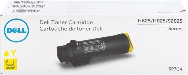 Alt view image 8 of 9 - Dell 3p7c4 High-Yield Toner, 2,500 Page-Yield, Yellow 3P7C4