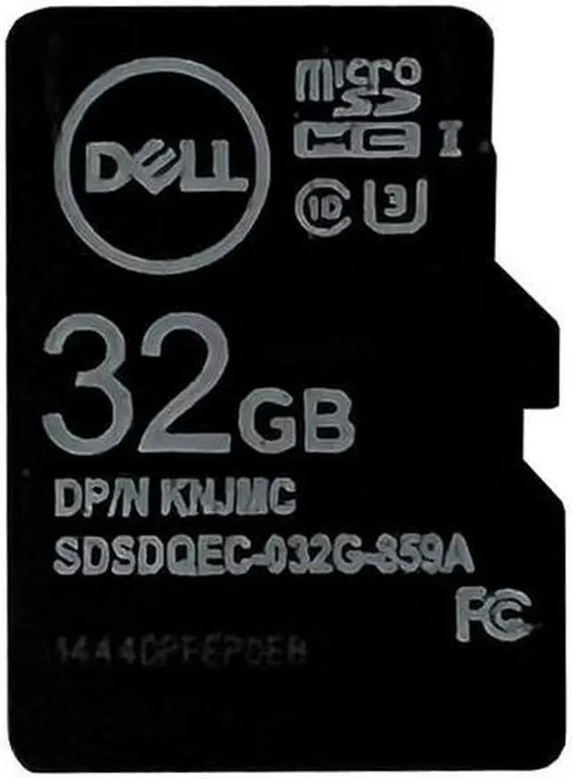 Main image of Dell KNJMC 32 GB Micro SD Card for USB 3.0 Intel C621, C246 I/O Contollers - iDRAC - Vflash - Class 10 - U3 - SDHC - SDSDQEC-032G-859A
