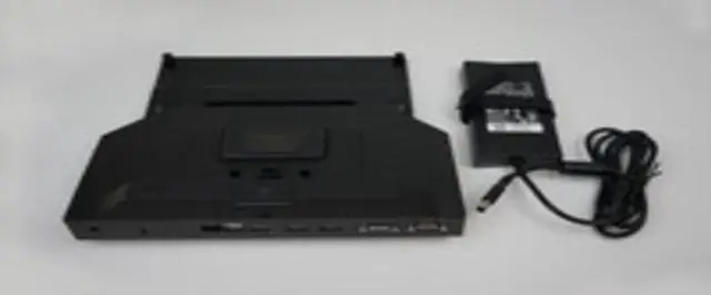 Main image of Dell Latitude Rugged Display Port Desk Dock - for Notebook - Proprietary Interface - Network (RJ-45) - VGA - DisplayPort - Audio Line Out - Microphone - Docking