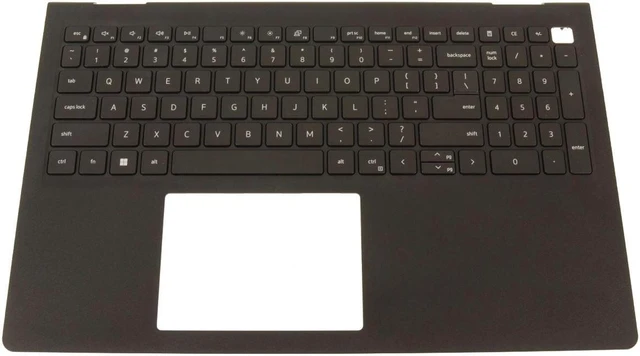 Main image of Dell 5MD22 Palmrest and US Qwerty Non Backlit Keyboard Assembly for Inspiron 3520, 3525, 3530 Models With USB-C Port - Carbon Black