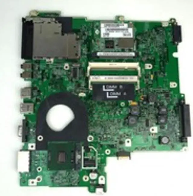 Main image of Dell GG034 Laptop Motherboard with Intel Pentium M CPU and 2-slot DDR2 SO-DIMM Compatible
