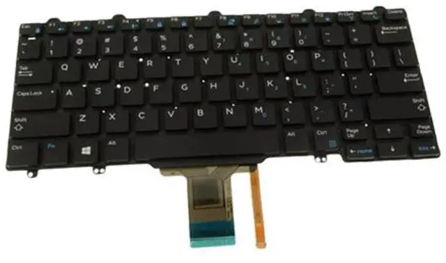 Main image of Dell 3P2DR M14ISUB Backlit Laptop Keyboard For Latitude E7250 / E5250 Laptops - 82-key - US-English