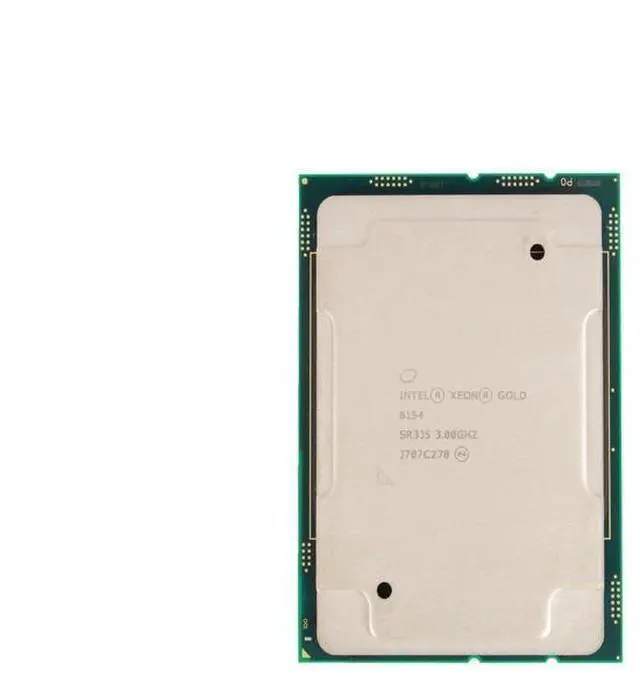Alt view image 5 of 5 - xeon gold 6154yes tray processor