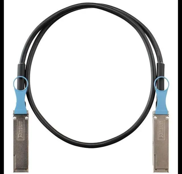 Main image of Panduit QSFP28 100G Direct Attach Copper, Black, 2 meters - 6.56 ft Twinaxial Network Cable for Network Device, Switch, Server, Computer - First End: 1 x QSFP28 Network - Second End: 1 x QSFP28 ...