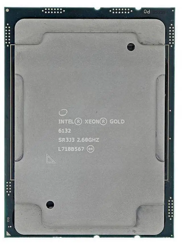 Alt view image 4 of 4 - SR3J3 Intel Xeon Gold 6132 14-Core 2.60GHz 19.25MB 140W FCLGA3647 Processor