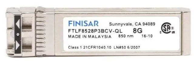 Alt view image 3 of 3 - FINISAR Ftlf8528P3Bcv-Ql 8.5Gbps 850Nm Sfp+ Transceiver