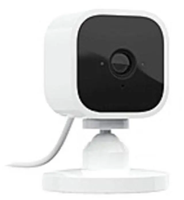 Main image of Amazon Blink Mini HD Network Camera - 1 Pack - White - 1920 x 1080 - Alexa Supported