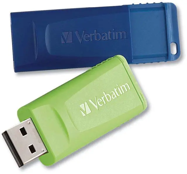 Alt view image 17 of 17 - Verbatim Store 'n' Go USB Flash Drive, 99812, 64GB, 2/PK, Blue, Green