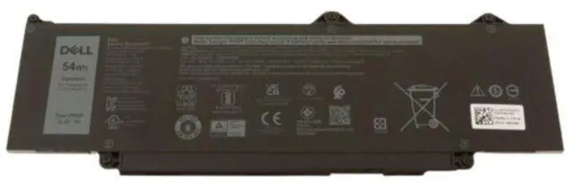 Main image of Dell DR02P 803W6 Laptop Battery - 54 Watt-hour - 11.1 Volts - Li-ion - 3-cell - Standard - Rechargable