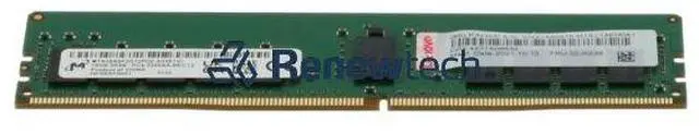 Main image of Lenovo 4X77A08632 Thinksystem Memory Module - 16GB - TruDDR4 - 3200 MHz - (2Rx8 1.2 Volts) - RDIMM - FRU 02JK236